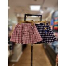 밀리밤 [동아쇼핑점] 귀여운 스커트@@/단정한 느낌@@/깜찍발랄/활용도 좋은 치마/코디하기 굿@@/간절기 부터 굿~~/색이 예쁜 스커트/ 고방체크 스커트