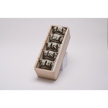 웅진요 철화분청사기 찻잔 5종세트 철의꽃 양미숙 공예 작품 계룡산철화분청사기