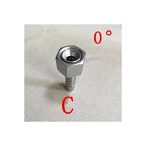 유압호스 고압 Metric M10-42 유압 콘 호스 엔드 withold 유형 튜브 고압 피팅 6-25mm 가시 조인트 커넥터, 01 C_02 6MM to M12x1.5