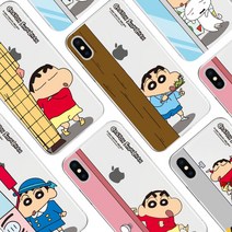 코쿼드 짱구는 못말려 호잇 클리어 휴대폰 케이스