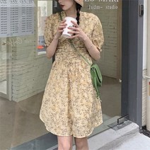 [바보사랑] 데일리 여성 롱 원피스 드레스 하객 여름 엘로