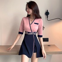 작업복 마사지사복 여성 성남 족욕 호텔 프런트 카고 미용사 발을씻다 유니폼 4106751021