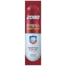 2080 진지발리스 오리지날 치약, 150g, 5개