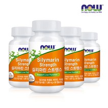 [한국공식총판] 나우푸드 실리마린 스트렝스 90캡슐 x 4개 세트 (12개월분), 1,000mg x 90캡슐 (90g) X 4