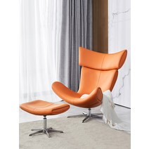 보컨셉 이몰라 라운지 체어 1인용 소파 카페 스튜디오 boconcept, (극세사가죽/옐로우브라운)