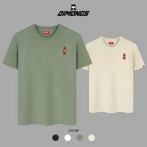 디몽스 인디안 반팔티 남자 여성 빅사이즈 기본핏