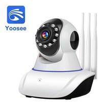 베이비캠 홈캠 펫캠 강아지 아기 cctv yoosee 2mp 3mp wifi 무선 팬 틸트 원격 제어 양방향 오디오 야간, 3mp 카메라 64g 카드, 영국 플러그