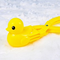 다파요 인싸템 특대형 오리집게 눈뭉치 제조기 흙 모래놀이 바다 갯벌 장난감 도구 눈오리집게 스키장 썰매장, 38cm 오리