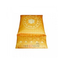 양단 무늬 접이 절방석 (3색) 특수나염 목화솜 70x110 기도 명상 큰방석 불교