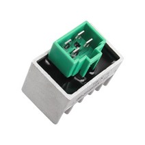 QDY Lym110-2 T110C C8 쉬운 설치용 레귤레이터 정류기, 4.9cmx4cm, 은빛, 알류미늄, 1개