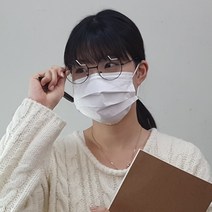 가벼운 메탈 동글이 큰안경 블랙