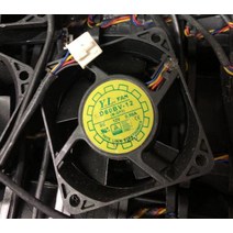 유압 펀칭기 타공기 천공기 절단기 Yate Loon D60BV-12 DC 12V 0.50A 60x60x25mm 3 선 서버 냉각 팬