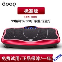 진동운동기 덜덜이 지방 떨기 진동 살빼기 기구 전신, 스탠다드/차이나레드/99단조절/블루투스없음/300근내력