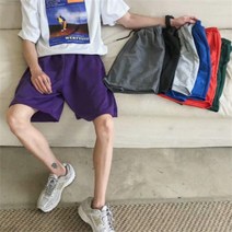남자 여름 피서룩 물놀이 밴딩 반바지