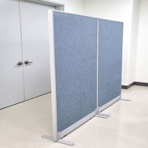 진웅파티션 PVC 45T 높이 1800 원톤 사무실파티션 파티션 (부속별도), PW509