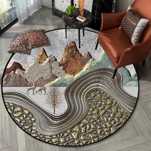 이케아러그 원형 이케아카페트 바닥 깔개 페르시안 워셔블 전현무 모로칸 폭신 멍석 카펫 매트 사이잘룩 이케아몰 사방치기