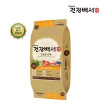 건강백서 강아지사료 건강한 피부 6kg + 스타벅스 기프티콘, 단품, 단품