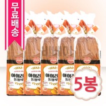 롯데제과주식회사 롯데 아이러브 통밀식빵 500g x (5봉), 5개, 750g