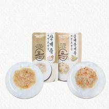 참좋은 간식 삼계죽 북어죽 80g 애견 반려견 강아지 영양 보양 건강 간식, 삼계죽80g