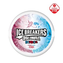 아이스브레이커스 듀오 캔디 체리향 8p, 36g, 8개
