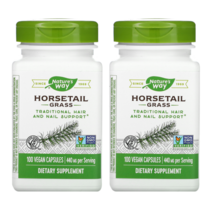 1+1 네이쳐스웨이 네이처스웨이 쇠뜨기 Horsetail Grass 홀스테일 100 비건 캡슐 채식주의자 Non GMO 글루텐프리