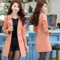 SAMARA 트렌치코트 여자코트 롱코트 간절기 아우터 루즈핏 자켓