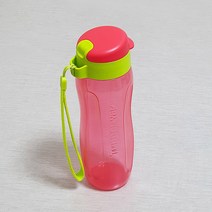 타파웨어 물병 물통 폴립캡 플러스 500ml 1P 끈, 레드