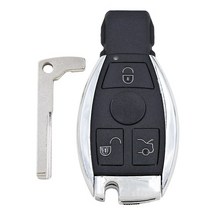 Keyless Go FBS3 CGDI BE 스마트 키 3/4 버튼 315mhz 벤츠 W204 용 원 시작, 01 3B shell no board_02 433MHz