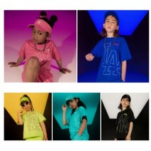 MlB 키즈 메가로고 반팔 상하의 set