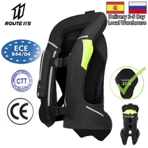 오토바이 바이크 에어백 조끼 moto 자켓 반사 안전 라이더 모토 레이싱 motocross 보호, 녹색 에어백 조끼 3, XL