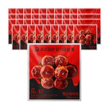 미트리 소스담은 닭가슴살 볼 핫스파이시 100g, 40개
