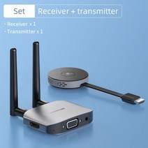 미러링 송수신 기 미라 캐스트 무선 hdmi 리피터 Hagibis-무선 HDMI 비디오 송신기 및 수신기 G6W 키트 익스텐더 어댑터 TV 동글 1080P 모니터 프로젝터 노트북, G6W Kits
