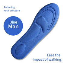 에어플로우 인솔 숨쉬는깔창 4d 메모리 폼 정형 깔창 통기성 탈취제 신발 아치 지원 마사지 발바닥 근막 염 스포츠 패드 남성 여성