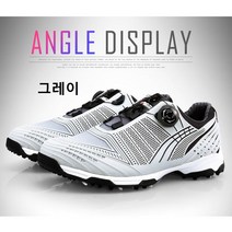 남성 골프화 인기신상 남성용 캐주얼 미끄럼방지 방수 골프화 골프신발 운동화