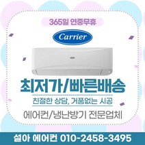 캐리어 냉난방기 냉난방 벽걸이 인버터 7평형 ARQ07VET, 11평