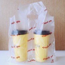 커피비닐캐리어 고급형 2구 200장 커피포장비닐, 스피드컴119고양일산지점 본상품선택