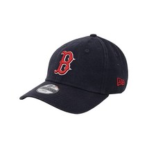 뉴에라 Core 클래식 뉴욕 Yankees 9Twenty 스트랩 백 모자 청소년 네이비 블랙/레드