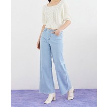 더틸버리 더틸버리 백 밴딩 A라인 와이드 데님 팬츠 2ST TM4M8SL_51 (P002173363)