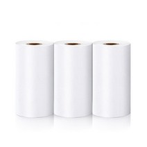 라벨 바코드 포토 프린터 용지, 3pcs 감열인쇄지, 1개