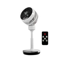 3D 360도 자동회전 저소음 에어 써큘레이터 서큘레이터, 8인치 리모건증정