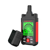 가스누출탐지기 가스 멀티 감지기 탐지기 휴대용 가연성 경보 테스터 habotest ht60ht609 lcd 디스플레이 가 있는 가청 및 시각 가 있는, ht609, 1개