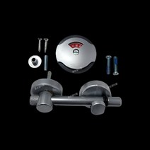 큐비클 잠금쇠 N 201 화장실 사용중 표시 공중화장실 손잡이 문고리