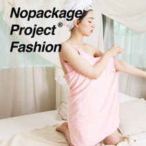 갓샵 NPF 드레스타올 입는 바스타올 3color [나시샤워가운 배스 대 타올 타월 수건 목욕 비치 가운], 1개, 퍼플