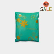 #토마토앤컴퍼니#LDPE 두꺼운 택배봉투 플라워민트 / 100장