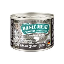 캣아이디어 베이직미트 주식캔 200g 고양이 습식사료, 닭고기&연어