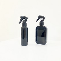 캔들바다 블랙 심플 스프레이 용기 ( 용량선택 ), 100ml 블랙 원형 건