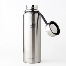 보온병 1.1L 핫앤쿨 진공 실버 거름망 보냉병 컵 텀블러 등산 캠핑, 단품, 단품