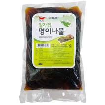 일가집 명이나물 1kg x5개 밑반찬, 5개