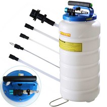 엔진오일교환기 수동 폐유 드레인통 회수기 6.5L 15L, 6.5L 공압 수동 겸용 펌핑