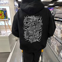 남자 여자 빅사이즈 기모 용 반집업 맨투맨 후드티 트레이닝복 오버핏 ~4XL